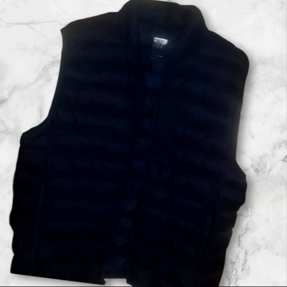 NEW Dark blue NEW 32 degrees vest men's size LG warm! Great Gift!